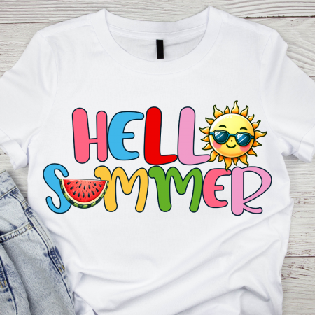 Tricouri personalizate femei - Tricou copii sau adulti din bumbac model SUMMER vibe personalizat cu nume  sau poza preferata TC5053