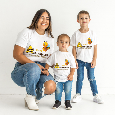 Cadouri aniversare - Tricou personalizat pentru absolvire  Grupa albinutelor cu text sau poze ABS1017