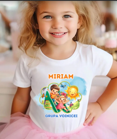 Cadouri pentru profesori sau absolventi - Tricou scoala pentru Grupa voiniceilor – cadou personalizat pentru profesori  sau elevi
