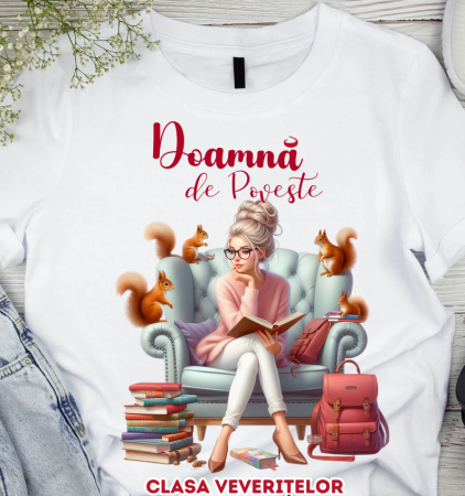 Cadouri Colegi, sefi sau angajati - Tricou scolare Clasa veveritelor pentru absolventi de scoala sau gradinita