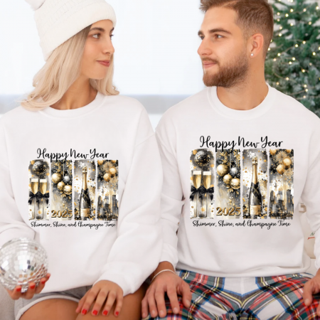 Cadouri aniversare - Tricouri personalizate Happy new year, Cadou perfect de Anul nou 12675