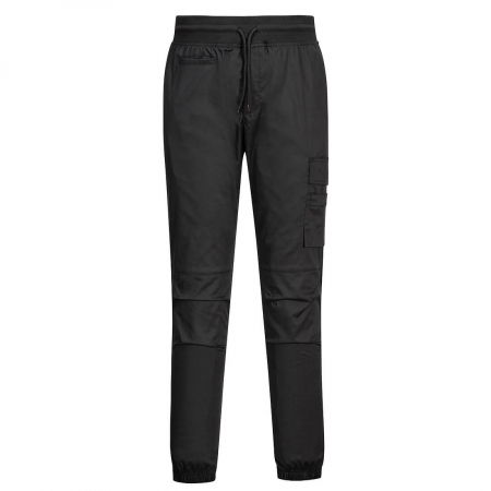 Imbracaminte pentru HORECA - Pantaloni de lucru in talie bucatar Portwest C074, 65% poliester, 33% bumbac, 2% elastan, 190 gr/mp