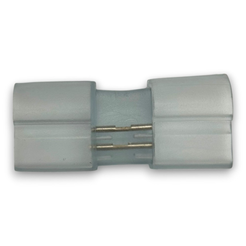 Accesorii corpuri de iluminat - Conector "I" Neon Flex DeLight DL66610C, 220v Pt. 14x23mm 9mm PIN, 1 buc