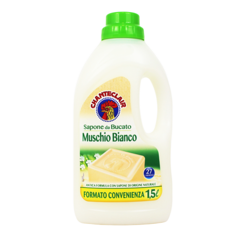Casa, Gradina & Bricolaj - Chanteclair Detergent Lichid Musc Alb, 1.5 L