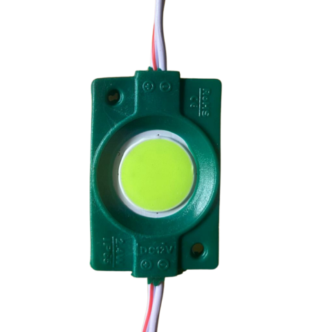 Iluminat & electrice - Modul LED COB VERDE DeLight, 9 LED-uri 2.4W/200lm/IP65/12V, 1 buc