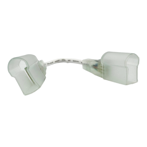 Accesorii corpuri de iluminat - Cablu Conector Pentru Neon Flex RGB 220v DeLight DL66620H, 2835, 12mm, 240x28x15mm, 1 buc