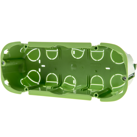 Accesorii prize si intrerupatoare - Doza aparat Gewiss, 6 module GW24406PM, montaj rigips, 1 buc