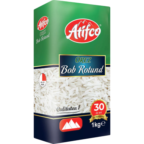 Bacanie - Orez Bob Rotund Atifco, 1 kg