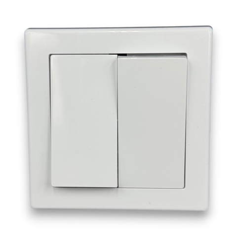 Casa, Gradina & Bricolaj - Intrerupator dublu tip candelabru Timex, 250V~, 10A, 50Hz, IP20, TIMEX2, 1 buc