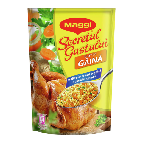 Condimente & Mixuri - Baza pentru mancare cu gust de gaina Maggi Secretul Gustului, 200 g