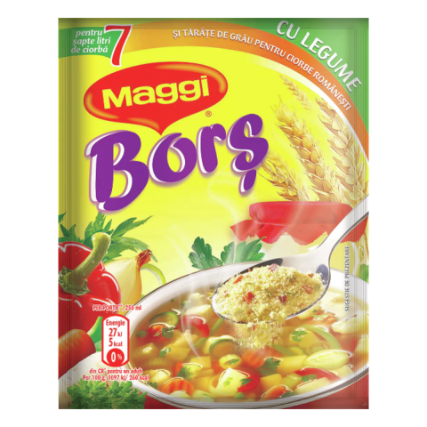 Condimente & Mixuri - Bors cu gust de legume Maggi, 70 g