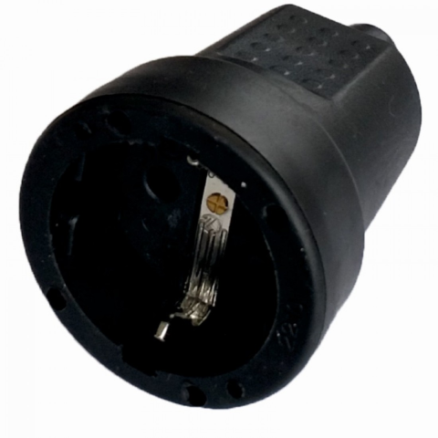 Casa, Gradina & Bricolaj - Cupla Cauciuc Neagra Cp Ip44, Spin SPN3106, 1 buc