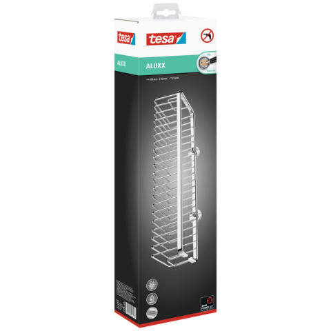 Casa, Gradina & Bricolaj - Etajera Tesa ALUXX cu un singur nivel si 4 laturi