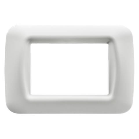 Accesorii prize si intrerupatoare - Rama ornament Gewiss GW22503, alb, 3 module, 1 buc