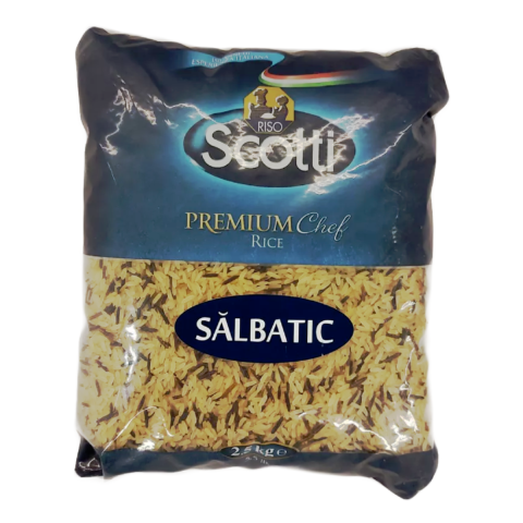 Bacanie - Orez salbatic Riso Scotti, 2.5 kg