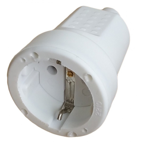 Casa, Gradina & Bricolaj - Cupla Cauciuc Alba Cp Ip20, Spin, 1 buc
