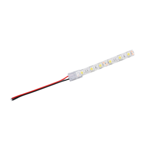 Accesorii corpuri de iluminat - Conector Alimentare Pt Banda LED Spin Electrice SPN6885A, Smd Ip65 12v/24v Pcb 8mm PIN 4.5mm 12cm, 1 buc