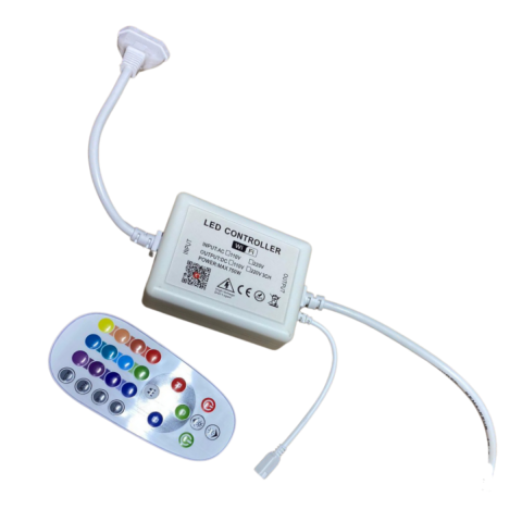 Accesorii corpuri de iluminat - Controller Banda LED DeLight DL6650K, Rgb 5050 720w Cu Telecomanda 220v, 1 buc