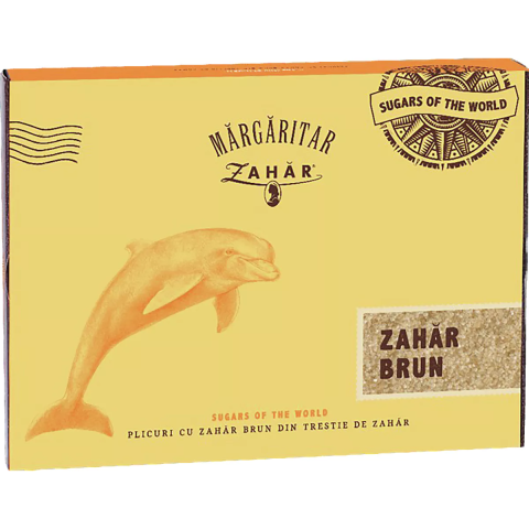 Bacanie - Plicuri cu Zahar Brun Margaritar, 200x5g