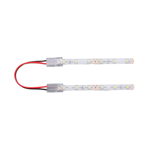 Accesorii corpuri de iluminat - Cablu Conector Pt Banda LED Spin Electrice SPN6885H, Smd Ip65 12v/24v Pcb 8mm PIN 4.5mm 14cm, 1 buc