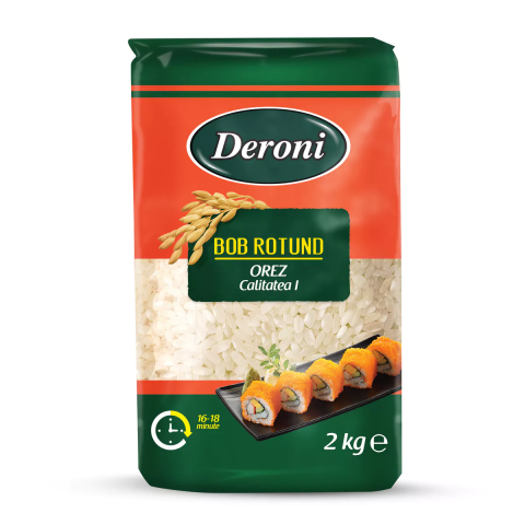 Bacanie - Orez Bob Rotund Deroni, 2 kg