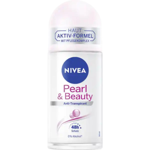 Ingrijire Personala & Cosmetice - Antiperspirant Nivea, Roll-on, pearl & beauty, 48 h, 50 ml