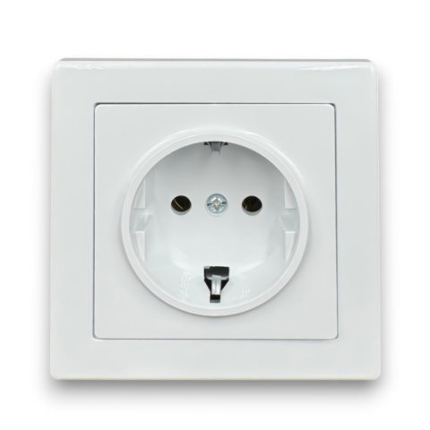 Casa, Gradina & Bricolaj - Priza Schuko, contact de protectie, 250V~, 16A, 50Hz, IP20, Timex, TIMEX6, 1 buc