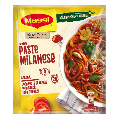 Condimente & Mixuri - Mix de condimente pentru paste Milanese Maggi Ideea Zilei, 45 g