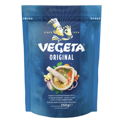 Condimente & Mixuri - Baza pentru mancare, Vegeta, 250 g