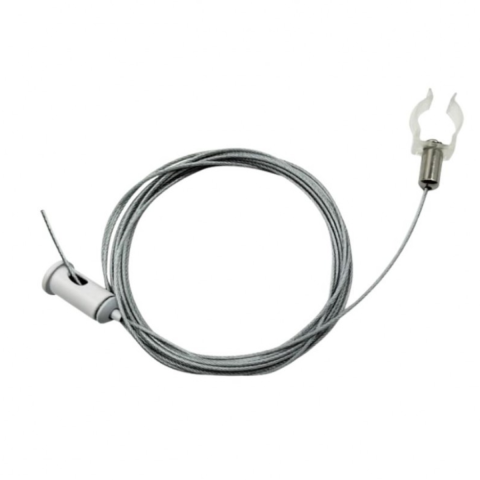 Accesorii corpuri de iluminat - Cablu Metal Prindere Tub Neon Spin Electrice SPN6850A, 360⁰, 1 buc