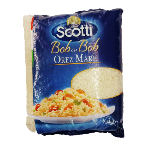Alimente de baza - Orez cu bob mare Riso Scotti, 2.5 kg