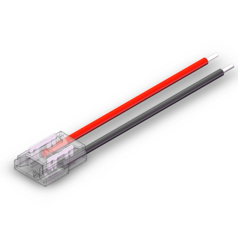 Accesorii corpuri de iluminat - Conector Alimentare Pt Banda LED Spin Electrice SPN6881A, Pcb 8mm Ip20 12v/24v PIN 5.4mm, 1 buc