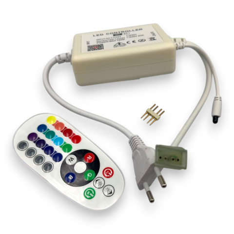 Casa, Gradina & Bricolaj - Controller Banda LED DeLight DL6660K, Rgb 5050 720w 220v 9mm PIN Wi-fi+telecomanda, 1 buc