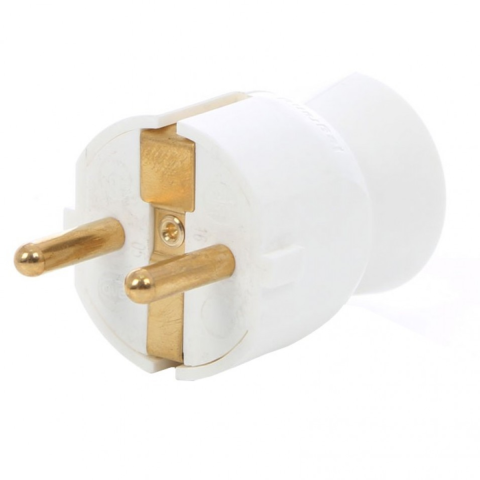 Casa, Gradina & Bricolaj - Stecher schuko cu iesire dreapta Alb, Legrand 050315, 1 buc