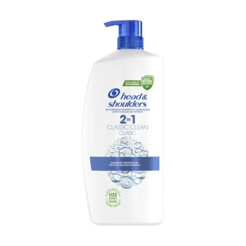 Ingrijire Personala & Cosmetice - Sampon anti-matreata Head & Shoulders, Classic Clean, 2 in 1, 800 ml