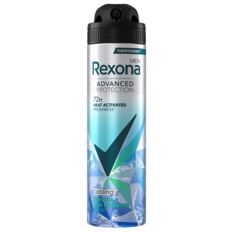 Ingrijire Personala & Cosmetice - Antiperspirant Spray Rexona Men ThermoCool Menthol & Blue Lavender, 72h, 150 ml