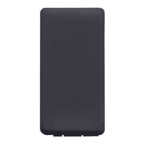 Accesorii prize si intrerupatoare - Tasta falsa Gewiss, GW21056, negru, 1 modul, 1 buc
