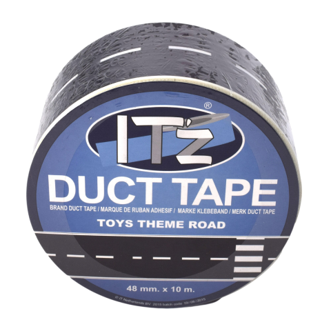 Birotica & Papetarie - Banda adeziva Itz Duct Tape, 10 m x 4.8 cm, The Road