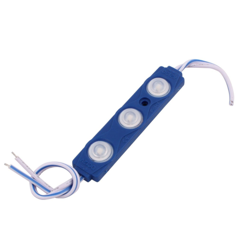 Iluminat & electrice - Modul LED DeLight, albastru 12V, 1.5W, IP67, lumina albastra, 1 buc