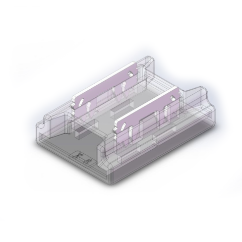 Accesorii corpuri de iluminat - Conector Prelungire "I" Pt Banda LED Spin Electrice SPN6881C, Pcb 8mm Ip20 12v/24v, 1 buc
