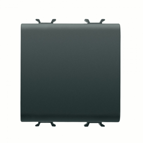 Casa, Gradina & Bricolaj - Comutator Inversor Gewiss GW12101, 1p 16A, Neutru, 2 Module, Negru Satinat, 1 buc