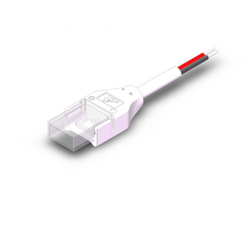 Accesorii corpuri de iluminat - Conector Alimentare Pcb 8mm Pt Banda LED Spin Electrice SPN6884A, COB Ip67 12v/24v, 1 buc