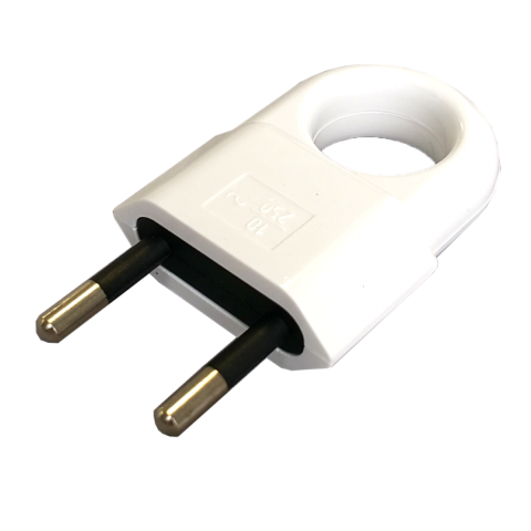 Accesorii prelungitoare - Stecher Plat Cu Inel 10A, Spin SPN3101, 1 buc