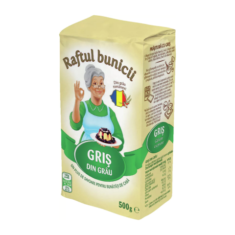 Alimente de baza - Gris Raftul Bunicii, 500 g