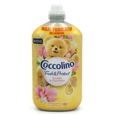 Ingrijire Haine - Balsam pentru Rufe, Coccolino, Sandalo & Caprifoglio, 80 spalari, 1850 ml