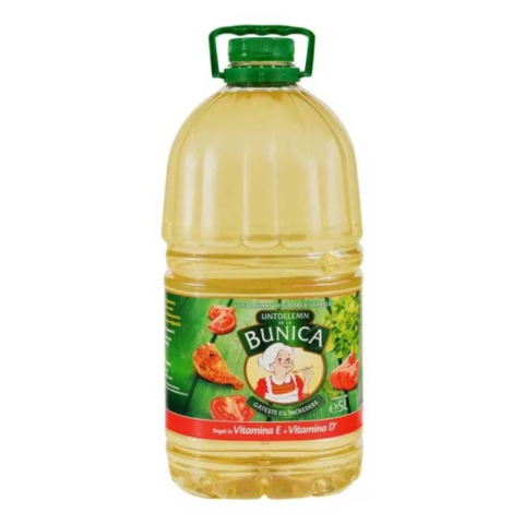 Bacanie - Ulei de Floarea Soarelui Bunica, 5 L