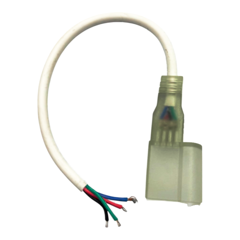 Accesorii corpuri de iluminat - Cablu Alimentare Pt. Neon Flex DeLight DL66679A, 12v 5050 Pini 12 Mm 230x28x15mm, 1 buc