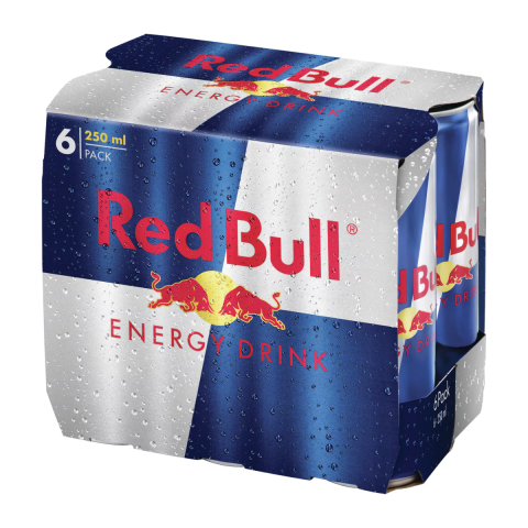 Bacanie - Bautura energizanta, Red Bull, SGR 6 x 250 ml