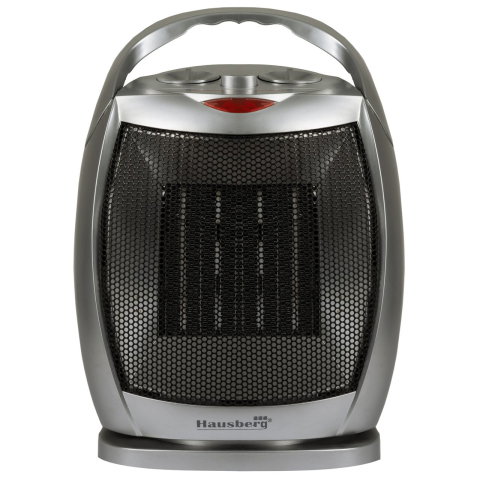 Electrocasnice & Climatizare - Aeroterma ceramica HAUSBERG HB-8770, 1500 W, Termostat Reglabil, 2 Viteze