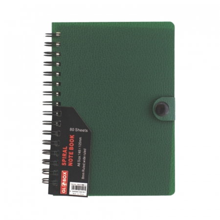 Birotica & Papetarie - Agenda cu spirala si capse A6 80 file